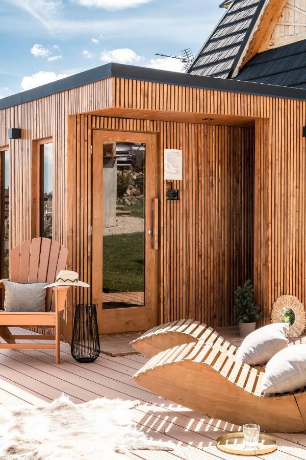 Domki W Bialce Woodhouse- Basen, Sauna, Jacuzzi Białka Tatrzańska Kültér fotó