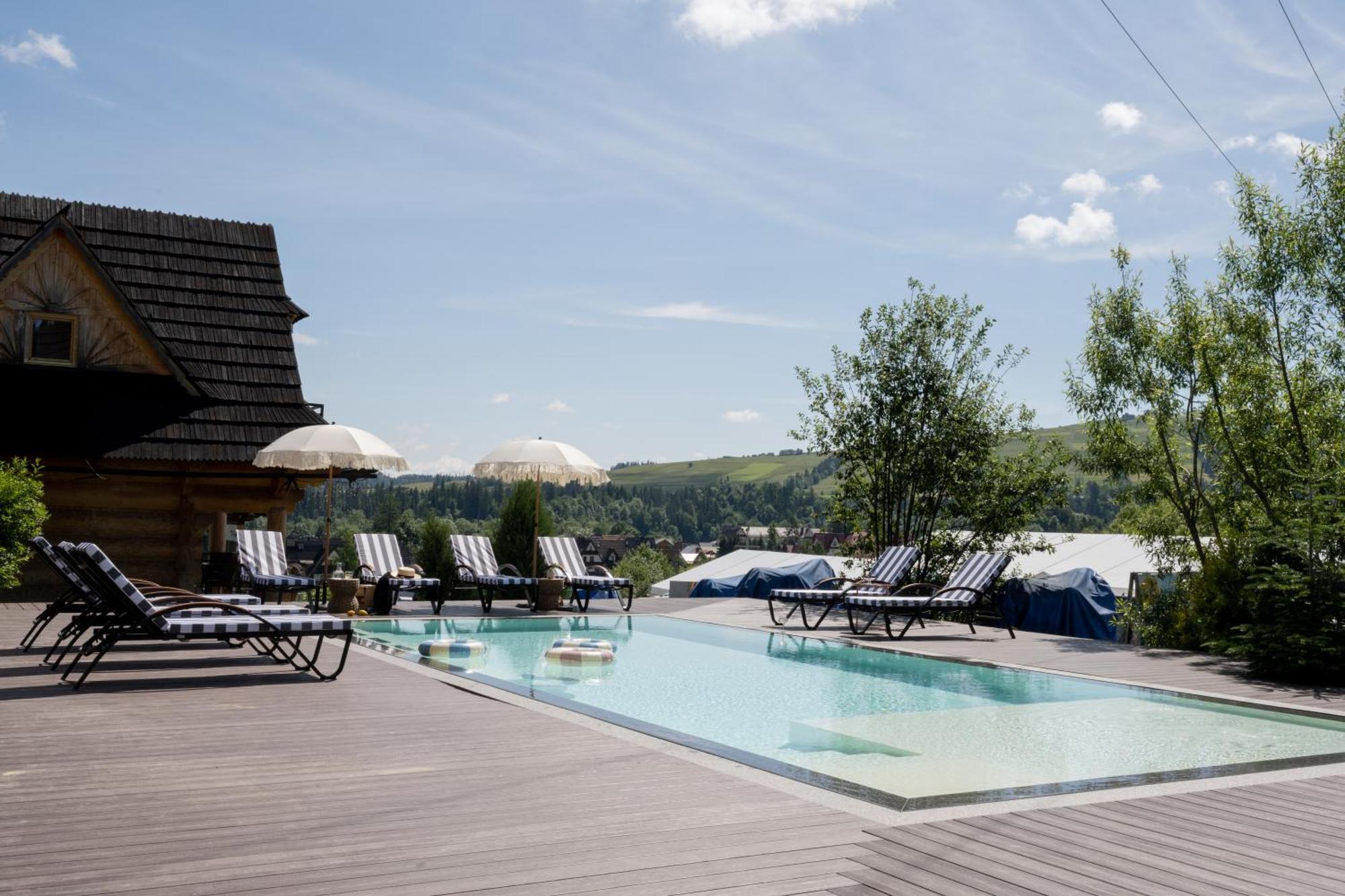 Domki W Bialce Woodhouse- Basen, Sauna, Jacuzzi Białka Tatrzańska Kültér fotó